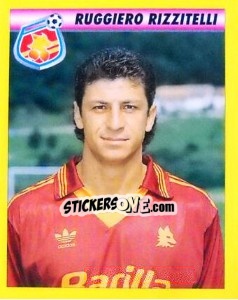 Figurina Ruggiero Rizzitelli - Calcio 1993-1994 - Merlin