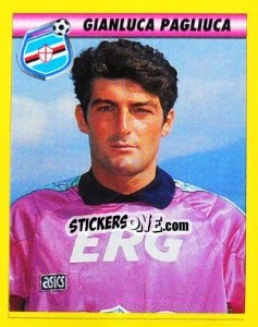 Sticker Gianluca Pagliuca - Calcio 1993-1994 n. 244 - Merlin
