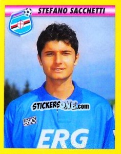 Sticker Stefano Sacchetti - Calcio 1993-1994 n. 248 - Merlin