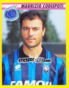 Sticker Maurizio Codispoti - Calcio 1993-1994 n. 6 - Merlin
