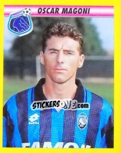 Figurina Oscar Magoni - Calcio 1993-1994 - Merlin