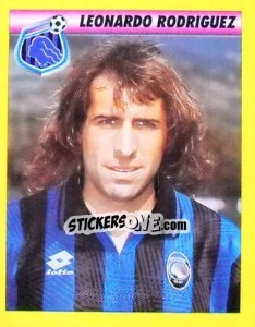 Sticker Leonardo Rodriguez - Calcio 1993-1994 n. 15 - Merlin