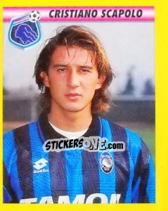 Cromo Cristiano Scapolo - Calcio 1993-1994 - Merlin