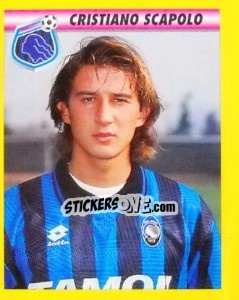 Cromo Cristiano Scapolo - Calcio 1993-1994 n. 16 - Merlin