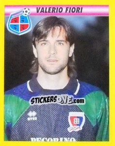 Sticker Valerio Fiori - Calcio 1993-1994 - Merlin