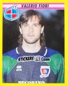 Figurina Valerio Fiori - Calcio 1993-1994 - Merlin