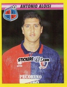Figurina Antonio Aloisi - Calcio 1993-1994 - Merlin