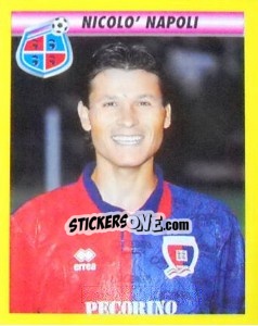 Sticker Nicolò Napoli - Calcio 1993-1994 - Merlin
