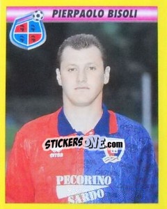 Sticker Pierpaolo Bisoli - Calcio 1993-1994 n. 27 - Merlin