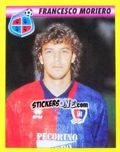 Figurina Francesco Moriero - Calcio 1993-1994 - Merlin