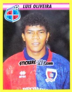 Sticker Luis Oliveira - Calcio 1993-1994 - Merlin