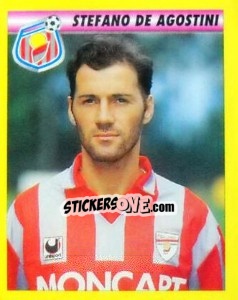 Sticker Stefano De Agostini - Calcio 1993-1994 n. 45 - Merlin