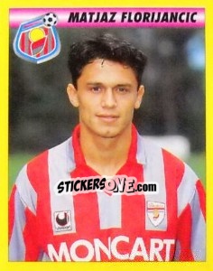 Sticker Matjaz Florijancic - Calcio 1993-1994 n. 50 - Merlin
