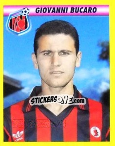 Sticker Giovanni Bucaro - Calcio 1993-1994 n. 54 - Merlin
