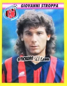 Figurina Giovanni Stroppa - Calcio 1993-1994 - Merlin