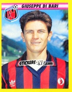 Sticker Giuseppe Di Bari - Calcio 1993-1994 n. 59 - Merlin