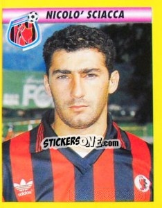 Figurina Nicolò Sciacca - Calcio 1993-1994 - Merlin