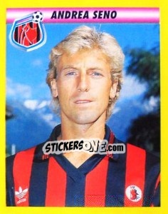 Sticker Andrea Seno - Calcio 1993-1994 n. 62 - Merlin