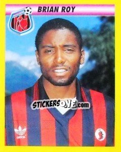 Figurina Brian Roy - Calcio 1993-1994 - Merlin