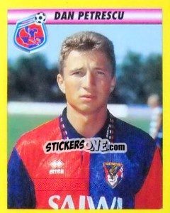 Sticker Dan Petrescu - Calcio 1993-1994 n. 72 - Merlin