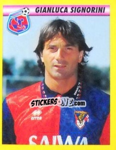 Sticker Gianluca Signorini - Calcio 1993-1994 n. 73 - Merlin