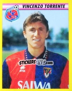 Sticker Vincenzo Torrente - Calcio 1993-1994 n. 74 - Merlin