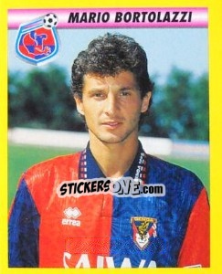 Sticker Mario Bortolazzi - Calcio 1993-1994 n. 75 - Merlin