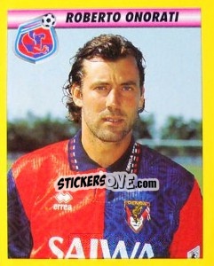 Sticker Roberto Onorati - Calcio 1993-1994 n. 77 - Merlin