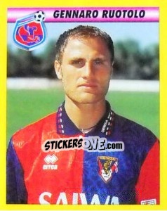 Sticker Gennaro Ruotolo - Calcio 1993-1994 n. 78 - Merlin