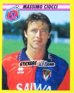 Figurina Massimo Ciocci - Calcio 1993-1994 - Merlin
