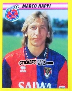 Figurina Marco Nappi - Calcio 1993-1994 - Merlin