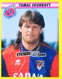 Sticker Tomas Skuhravy - Calcio 1993-1994 - Merlin