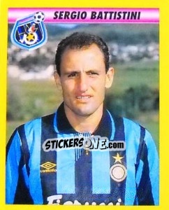 Sticker Sergio Battistini - Calcio 1993-1994 - Merlin