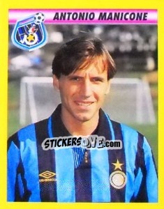 Figurina Antonio Manicone - Calcio 1993-1994 - Merlin