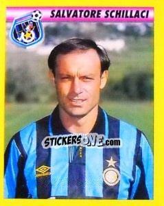 Figurina Salvatore Schillaci - Calcio 1993-1994 - Merlin