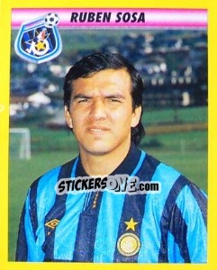Figurina Ruben Sosa - Calcio 1993-1994 - Merlin