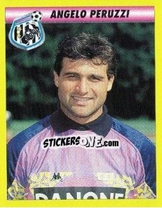 Figurina Angelo Peruzzi - Calcio 1993-1994 - Merlin