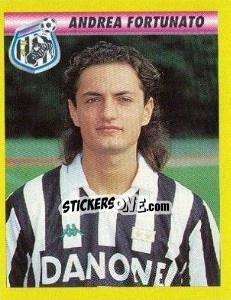 Figurina Andrea Fortunato - Calcio 1993-1994 - Merlin