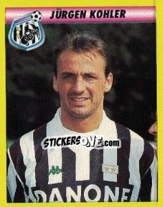 Figurina Jurgen Kohler - Calcio 1993-1994 - Merlin