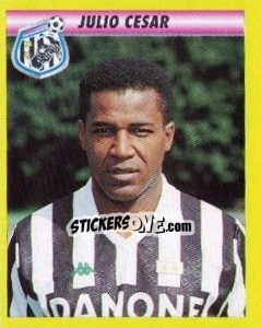 Sticker Julio Cesar - Calcio 1993-1994 n. 106 - Merlin