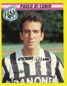 Sticker Paolo Di Canio - Calcio 1993-1994 n. 109 - Merlin