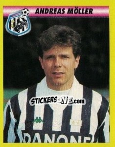 Figurina Andreas Moller - Calcio 1993-1994 - Merlin