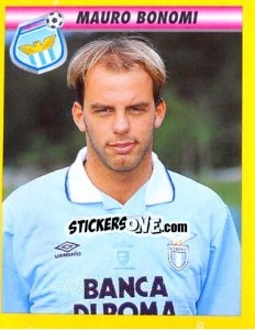 Figurina Mauro Bonomi - Calcio 1993-1994 - Merlin