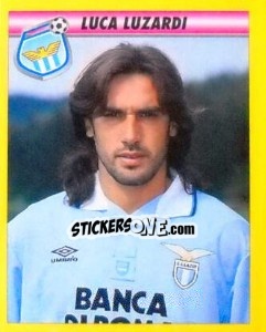 Figurina Luca Luzardi - Calcio 1993-1994 - Merlin