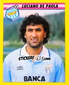 Figurina Luciano De Paola - Calcio 1993-1994 - Merlin