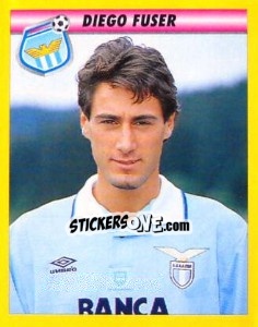 Sticker Diego Fuser - Calcio 1993-1994 n. 126 - Merlin