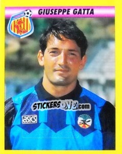 Figurina Giuseppe Gatta - Calcio 1993-1994 - Merlin