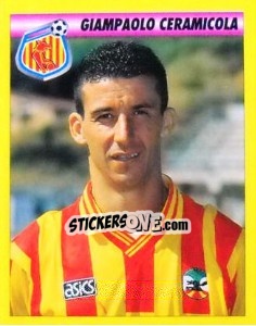 Sticker Giampaolo Ceramicola - Calcio 1993-1994 n. 135 - Merlin