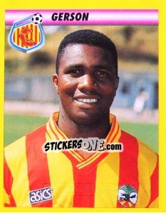 Figurina Gerson - Calcio 1993-1994 - Merlin