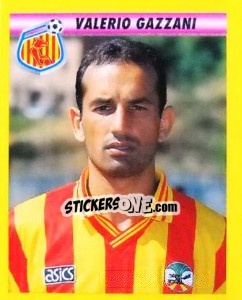 Sticker Valerio Gazzani - Calcio 1993-1994 n. 139 - Merlin